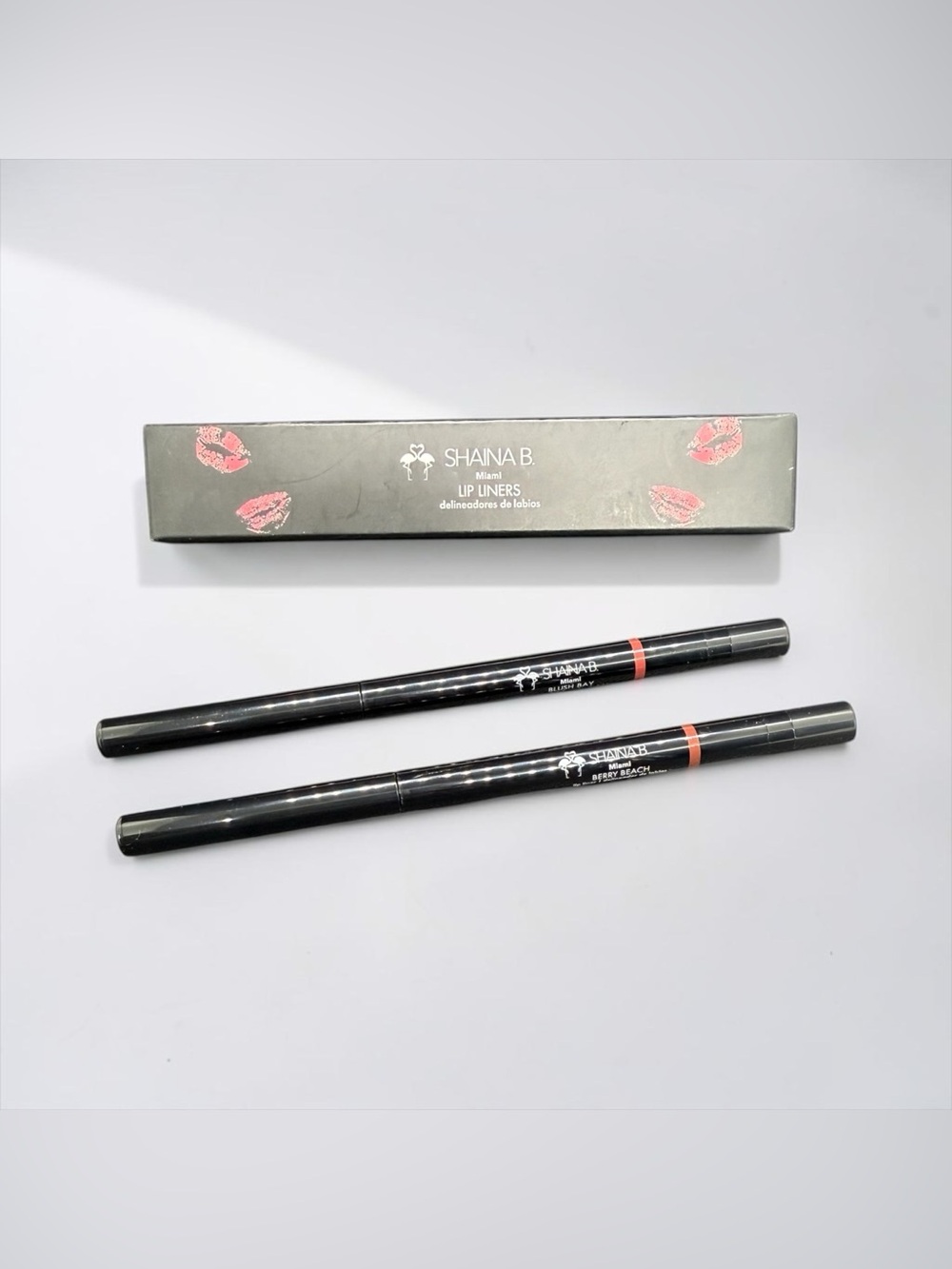 🫦Shaina B.🫦Miami Lip Liner Duo in Blush Bay & Berry Beach/NIB